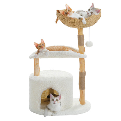 Arbre à Chat Design 3 Niveaux pour Chat et Chaton 2