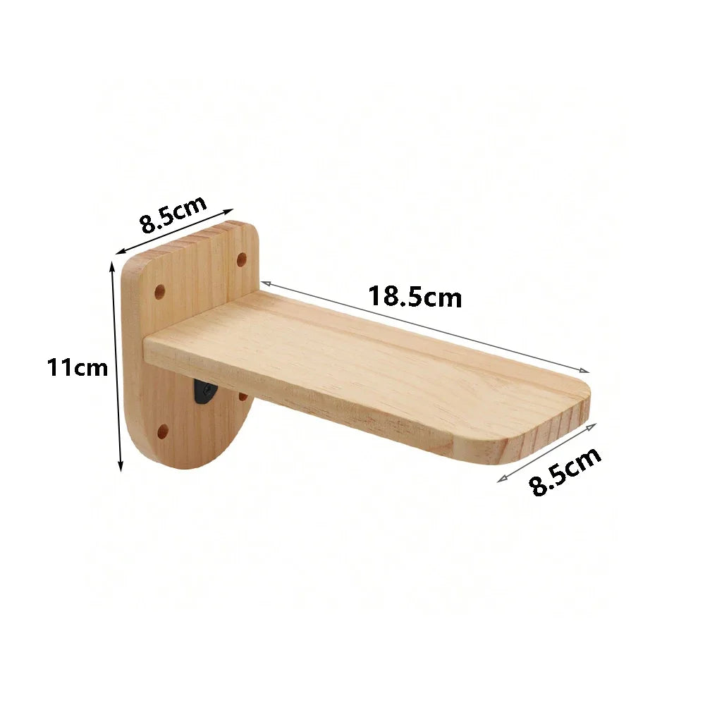 Escalier Mural Chat – Marche en Bois 1
